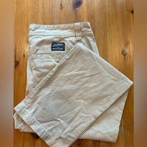 Columbia Men's Light Tan Chino Pants